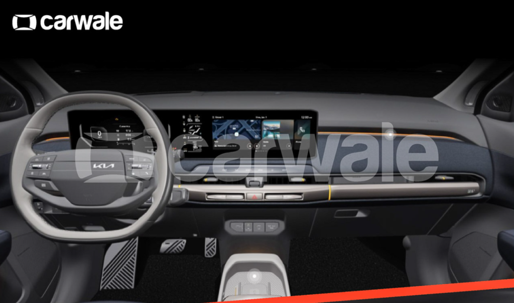 Kia EV3 SUV interior