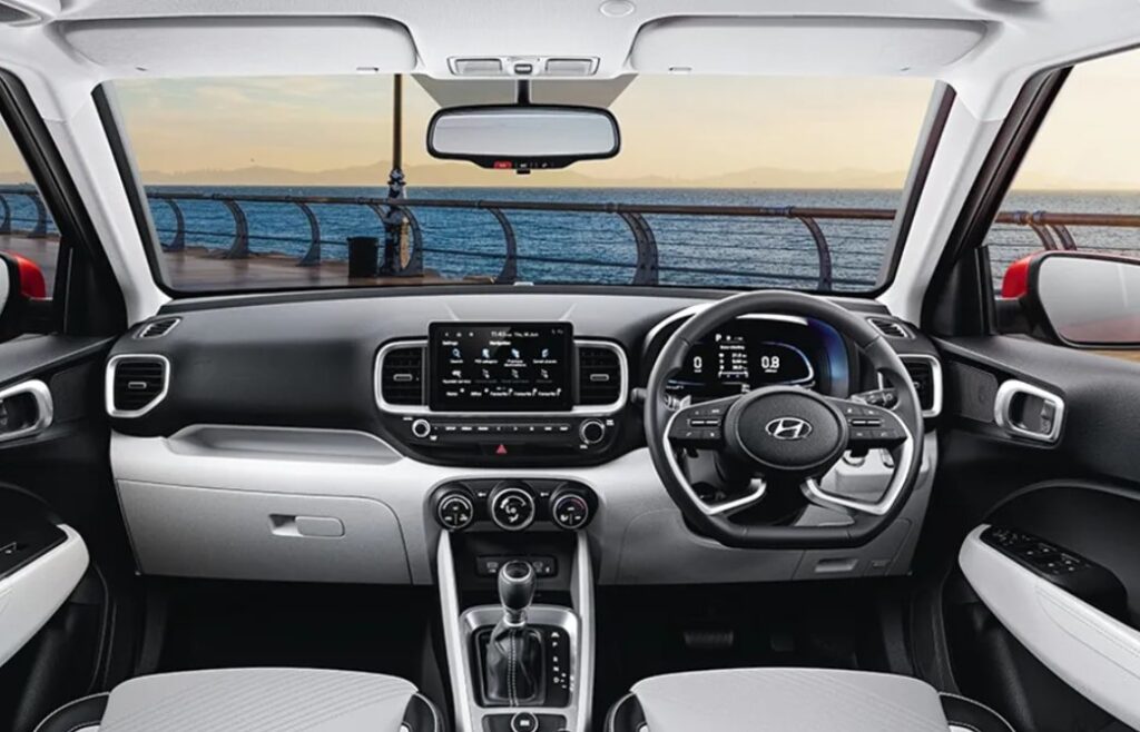 hyundai venue adventure interior view